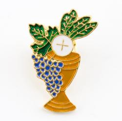  Lapel Pin First Communion Chalice (QTY Discount $3.99) 