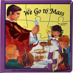  We Go to Mass (Puzzle Book): St. Joseph Puzzle Book: Book Contains 5 Exciting Jigsaw Puzzles 