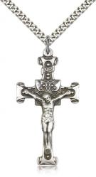  CRUCIFIX Pendant Sterling Silver 1-3/4 inch 