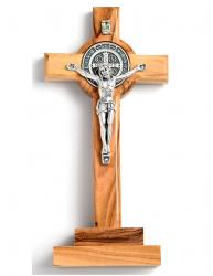  Crucifix Standing St. Benedict 5.5 inches 