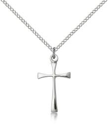  CROSS Pendant MALTESE Sterling 7/8 inch 