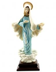  Mary Our Lady of Medjugorje Statue 8 inch Marble Dust 