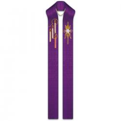 Stole Priest Purple Advent 