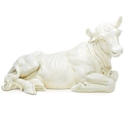  Nativity Ox 13 inch OUTDOOR or Indoor Ivory (27\" Scale) 