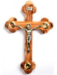  CRUCIFIX OLIVE WOOd 8.5 inch 