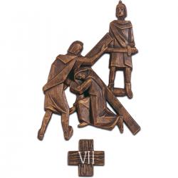  Stations of the Cross Bronze Finish Set of 14 (15th Optional) 13.5 inch 