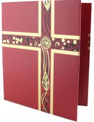  Ceremonial Liturgical Binder Red 
