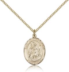  St. John the Baptist Medal - 14K Gold Filled - 3 Sizes 