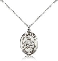  St. Kateri Medal - Sterling Silver - 3 Sizes 