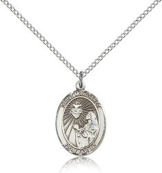  St. Margaret Mary Medal - Sterling Silver - 3 Sizes 