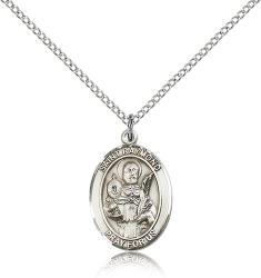  St. Raymond Nonnatus Medal - Sterling Silver - 3 Sizes 