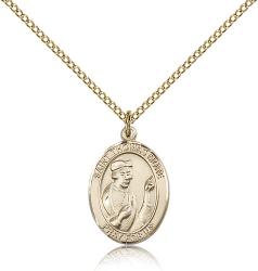  St. Thomas More Medal - 14K Gold Filled - 3 Sizes 