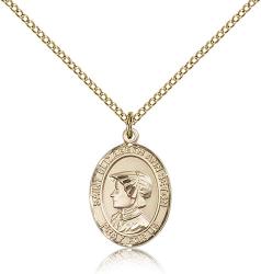  St. Elizabeth Ann Seton Medal - 14K Gold Filled - 3 Sizes 