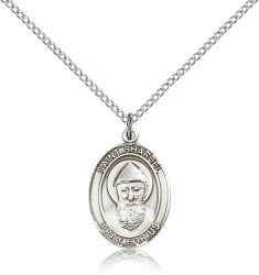  St. Sharbel Medal - Sterling Silver - 3 Sizes 