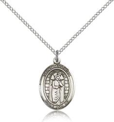  St. Matthias Medal - Sterling Silver - 3 Sizes 