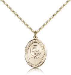  St. Josemaria Escriva Medal - 14K Gold Filled - 3 Sizes 