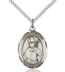  St. Dennis Medal - Sterling Silver - 3 Sizes 