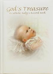  Book God\'s Treasure: A Catholic Baby\'s Record Book 