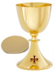  Chalice with red Cross and Scale Paten 