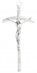  Crucifix Pastoral Pewter 10 inch 