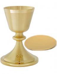  Chalice 12 oz and Scale Paten, Brushed Finish 