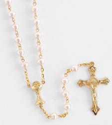  Children\'s Rosary First Communion Pink 