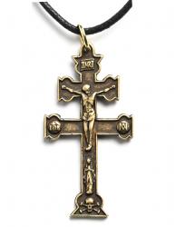  Pendant Caravaca Cross Brass 