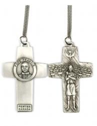  Pendant Pope Francis Pectoral Cross 3.5 inches 