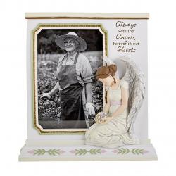  Frame Memorial with Angel 8.5 inch 