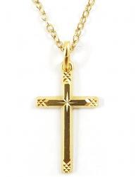  Pendant Cross Gold 