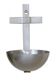  Holy Water Font, Stainless Steel 