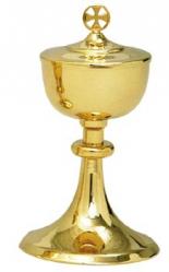  Ciborium, Gold Plated 