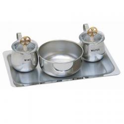  Cruet Set, Stainless Steel 