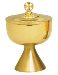  Ciborium, 500 Host Capacity, Gold Plated 