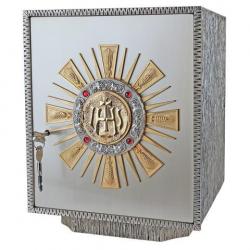  Tabernacle Oxidized Silver / 24K Gold Plate 