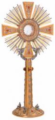  Monstrance with All Purpose Luna and Carrying Case 