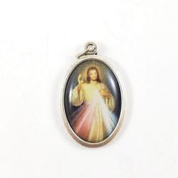  Medal Oxidized Divine Mercy 10/Pkg 