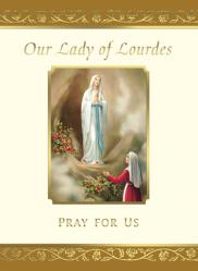 Living Mass Card Our Lady of Lourdes 50/box (ONLY 1 BOX AVAILABLE) 