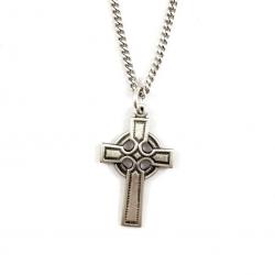  Pendant Celtic Cross Pewter 