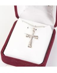  Pendant Crucifix Silver 