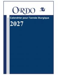  ORDO Calendrier pour l\'année liturgique 2027 