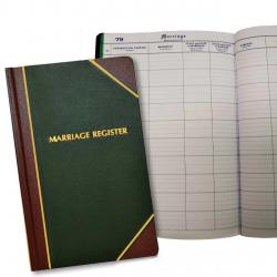  Record Book Marriage Register 1000 Entries 