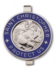  Visor Clip St. Christopher 