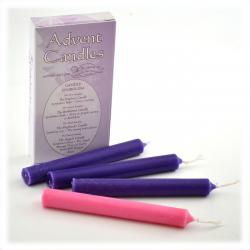  Advent Candle Mini Set of 4 