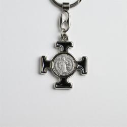  Key Chain St. Benedict Black 
