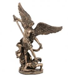  St. Michael Staue Bronze 4.5 inch 