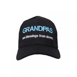  Cap Grandpas Are Blessings from Above Black 