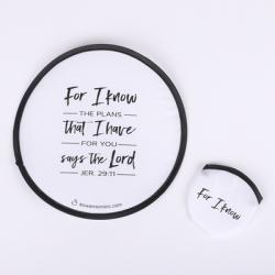  Foldable Hand Fan Jer. 29:11 Pk6 