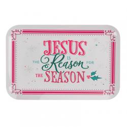  Plate Melamine Jesus Is the Reason 