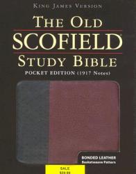  Old Scofield Study Bible-KJV-Pocket 